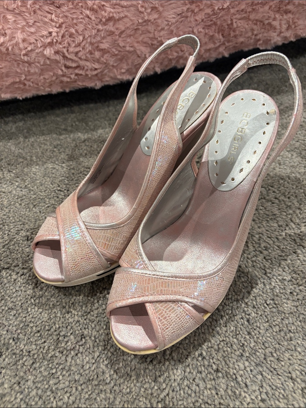 BCBG wedges